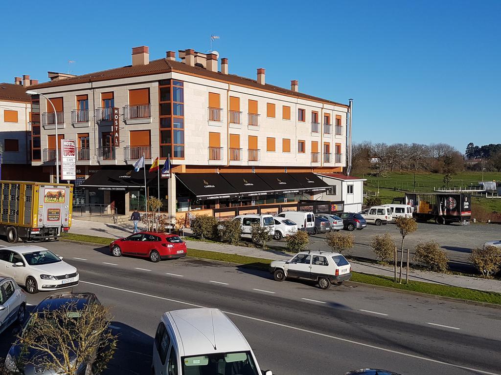 Hostal Casasnovas Silleda Bagian luar foto